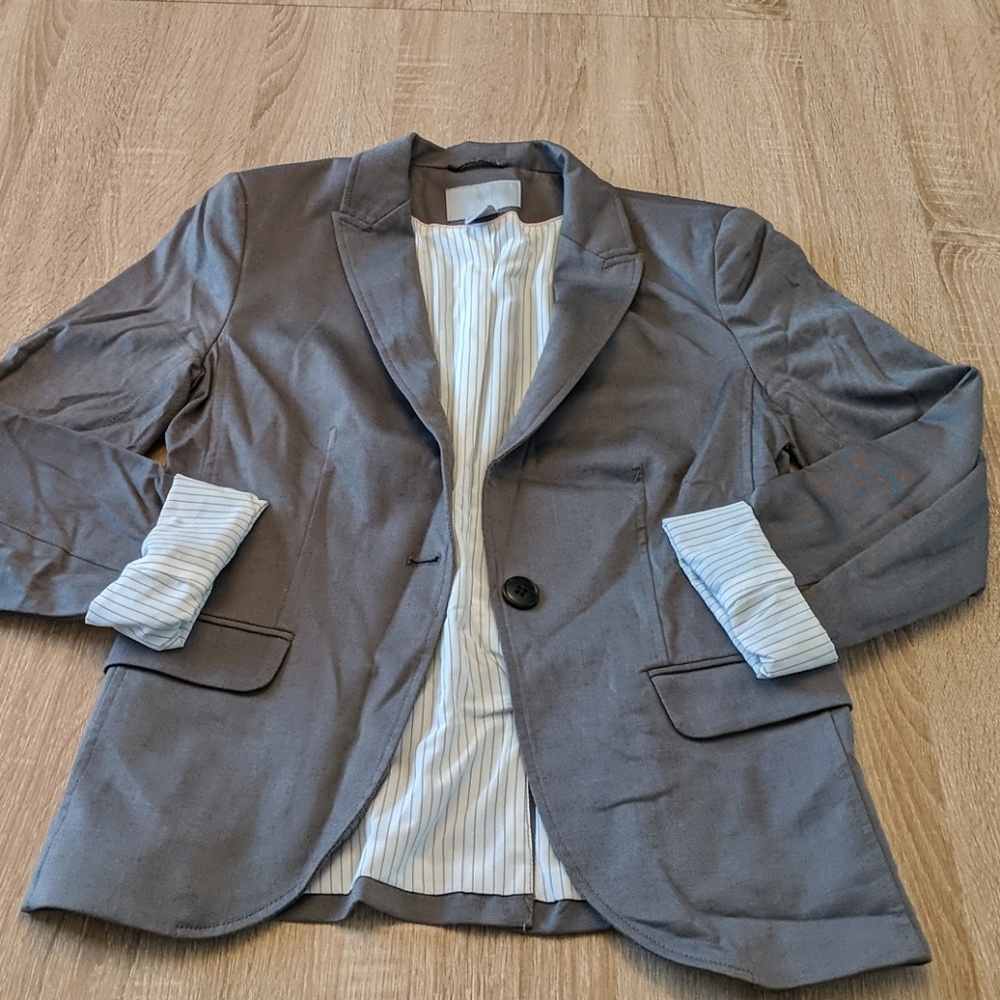 H&M Women's  Gray Blazer Size 8